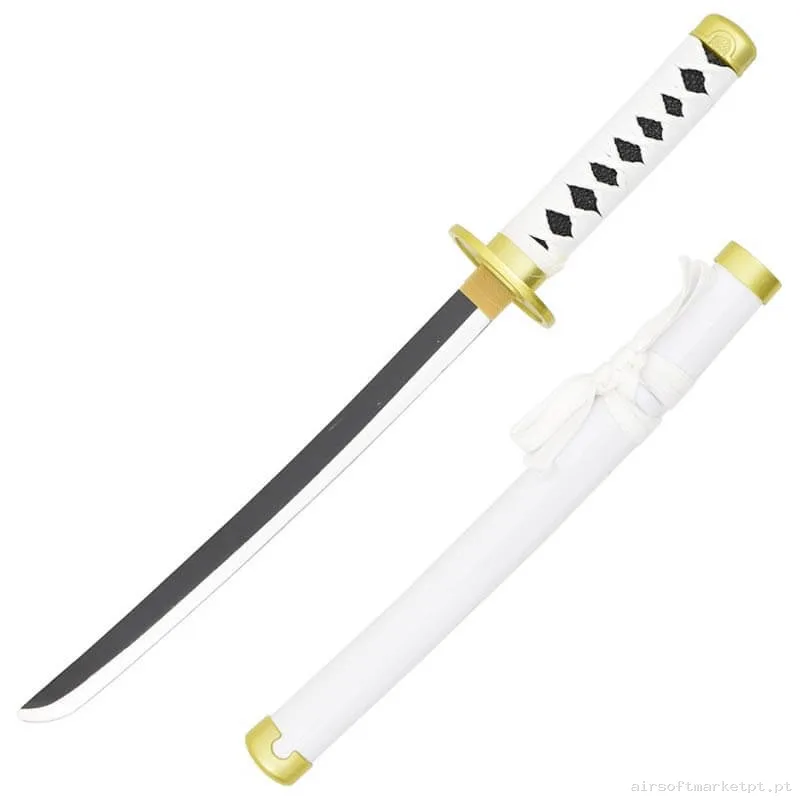 Katana Ornamental Mini Estilo One Piece Zs512mi-Wd (Quebra-chamas de Bambu) (Con Suporte) — Ferramentas — Airsoft Market PT