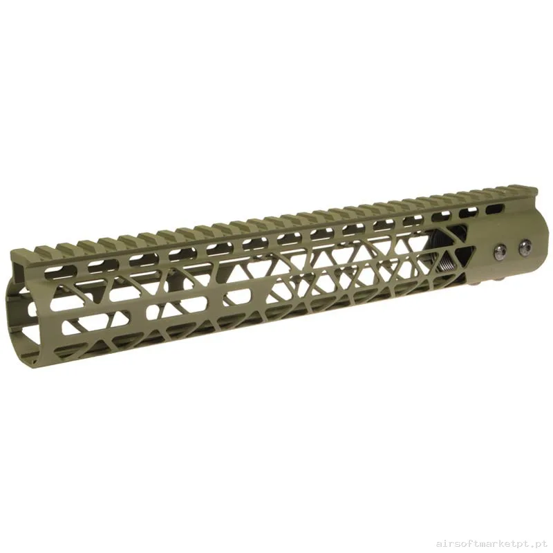 Externo Guardamão M-Lok Delta Armory Freya A21 12.2" verde od — Acessórios & Componentes — Airsoft Market PT