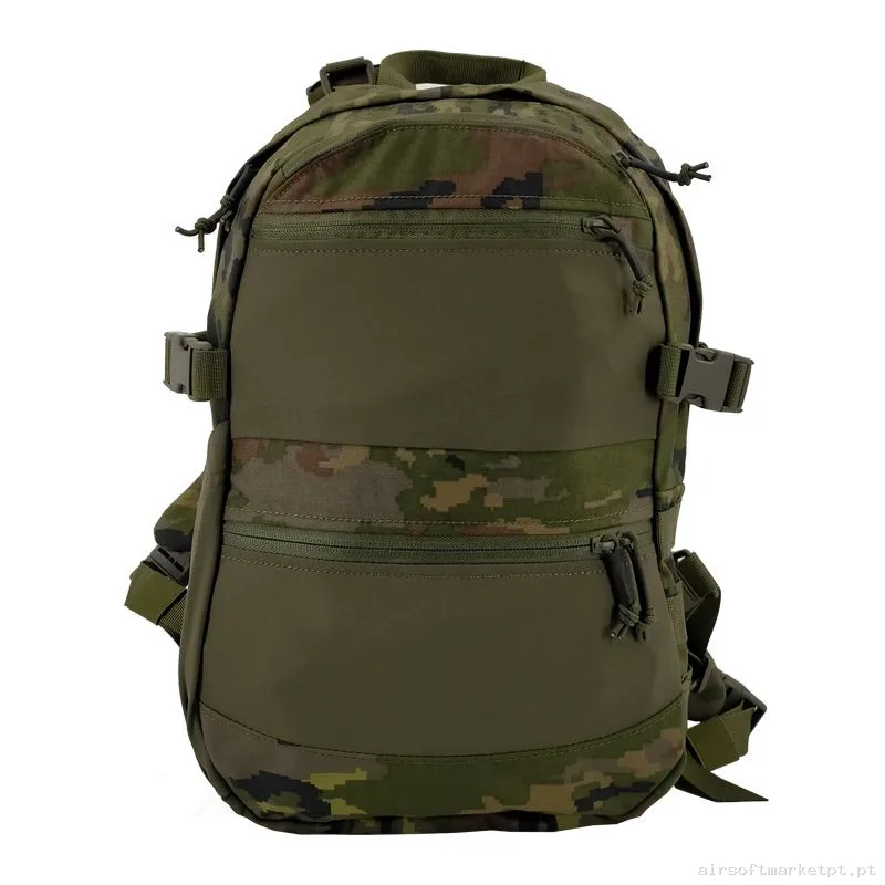 Mochila Tática Conquer Cvs 15l Boscoso Pixelado — Sacos & Mochilas — Airsoft Market PT