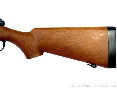 VSR-10 Bolt Action MB03 Well Acabamento Madeira Luneta — Snipers — Airsoft Market PT (foto 6)