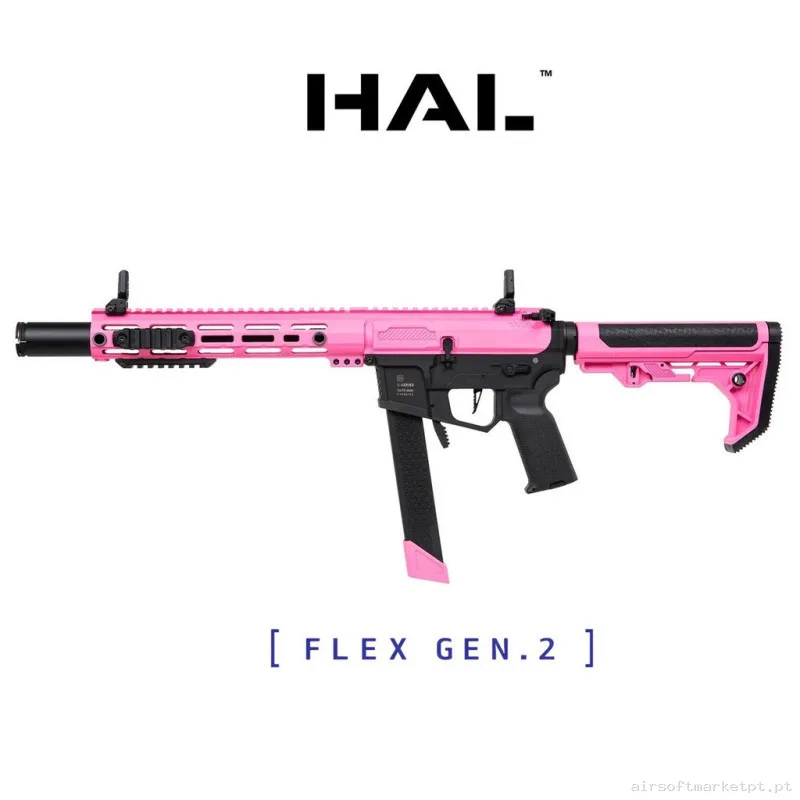 Réplica Specna Arms Sa-Fx02 Flex Gen2 Hal Etu Negra-Rosa — Rifles de Assalto (AR/M4/AK) — Airsoft Market PT