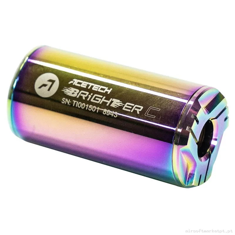 Externo Supressor Trazador Acetech Brighter C Rainbow — Acessórios & Componentes — Airsoft Market PT