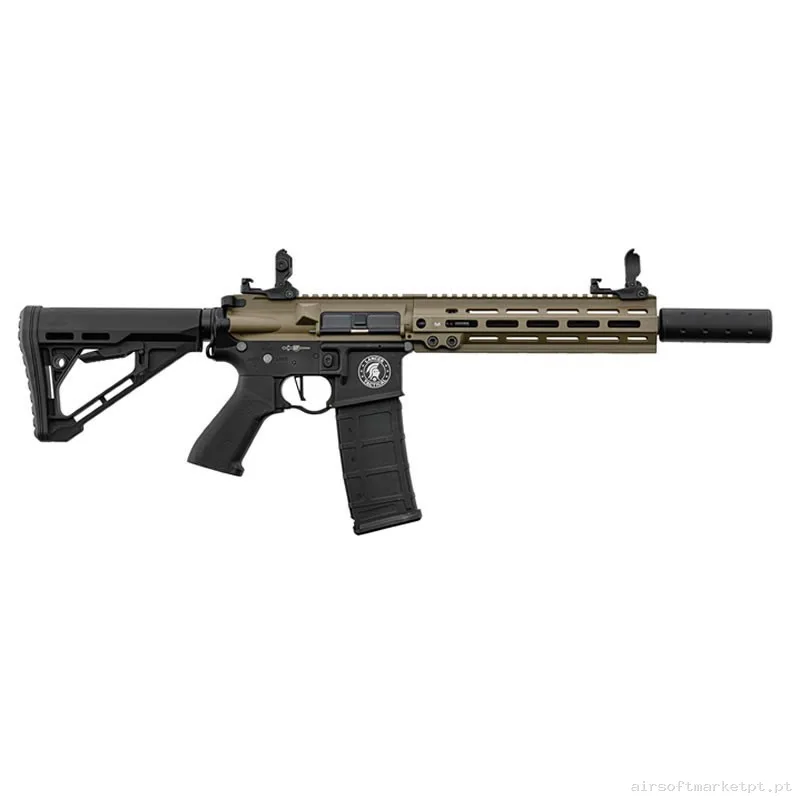 Fusil AEG Blazer 10 TAN/NEGRO Proline gatillo electronico Lancer Táctico — Rifles de Assalto (AR/M4/AK) — Airsoft Market PT