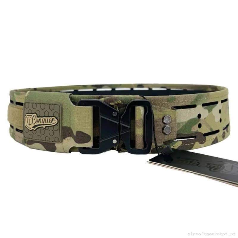 Cinturão tático MOLLE Conquer Adapt Belt Platform Estilo multicam — Gear Táctico — Airsoft Market PT