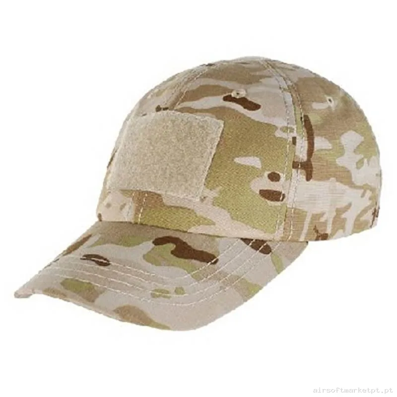 Boné de Beisebol Velcro Oem Estilo Multicam Arid — Proteção Ocular & Facial — Airsoft Market PT
