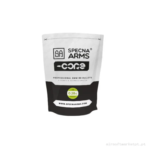 BBs Bio 0.28g Specna Arms Core 1kg Brancas — Munição (BBs) — Airsoft Market PT