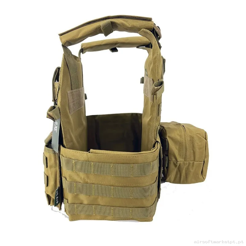 CHALECO SIXMM 6094S TAN — Coletes & Rigs — Airsoft Market PT (foto 2)