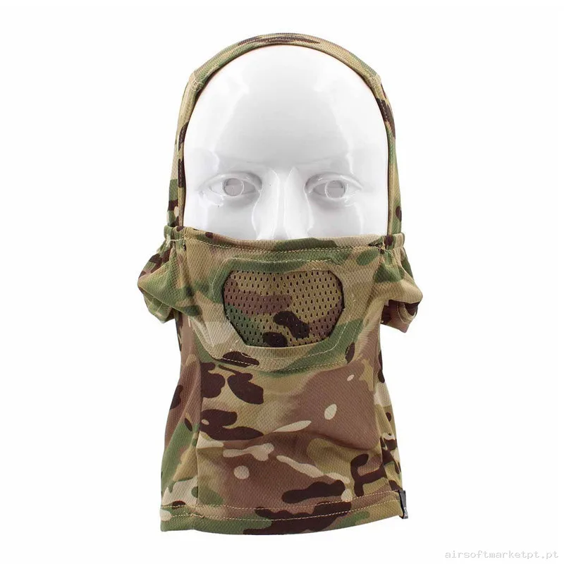 Verdugo Máscara Corso MK2 Multicam — Proteção Ocular & Facial — Airsoft Market PT