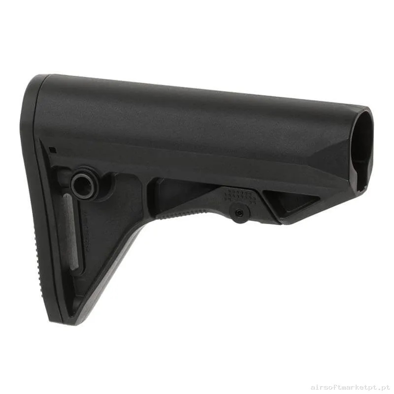 Externo Coronha PTS Enhanced Polymer Stock Compact negra — Acessórios & Componentes — Airsoft Market PT