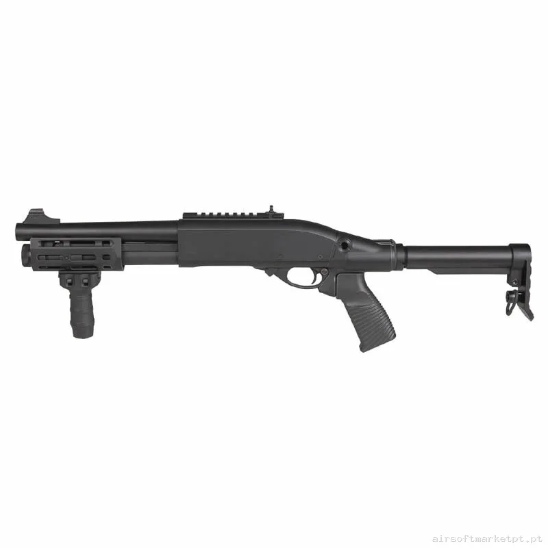 Réplica Muelle Shotgun Secutor Velites Ferrum S-III negra — Shotguns — Airsoft Market PT
