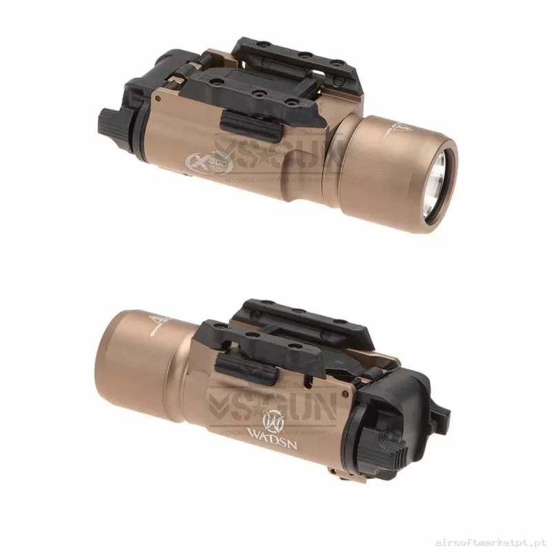 Linterna Wadsn X300 Para Pistola Tan — Lanternas & Lasers — Airsoft Market PT