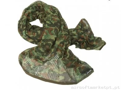 Rede Camuflagem Militar Mil-Tec Flecktarn — Vestuário (Fardas) — Airsoft Market PT