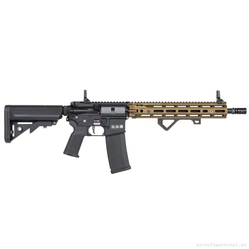 RÉPLICA AEG RIS III 12,5" DANIEL DEFENSE SA-P28 PRIME ASTER II SPECNA ARMS NEGRA/BRONCE — Rifles de Assalto (AR/M4/AK) — Airsoft Market PT (foto 2)