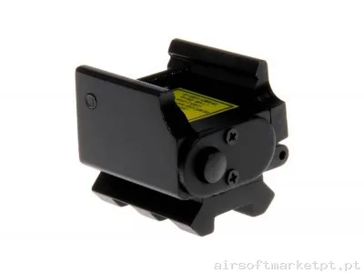 Laser Vermelho com Rail Picatinny Delta Tactics — Miras & Ópticas — Airsoft Market PT (foto 2)