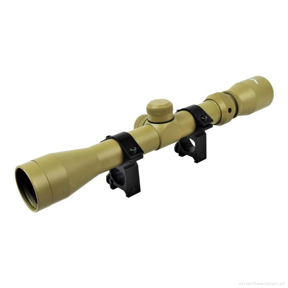 Mira telescópica 3-9X32 Js Tactical tan — Miras & Ópticas — Airsoft Market PT