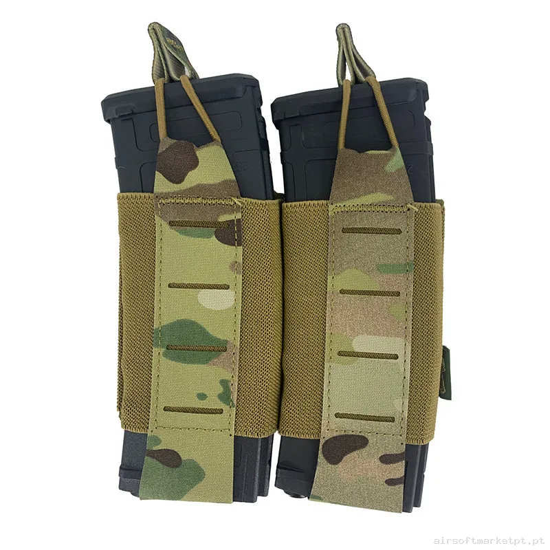Portacargador Doble M4 Conquer Tegris Multicam — Coletes & Rigs — Airsoft Market PT