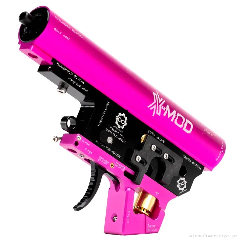 HPA Kit M4 Mechlabs Xx-Mod Motor HPA para Gb CNC Rosa — HPA & Linhas — Airsoft Market PT