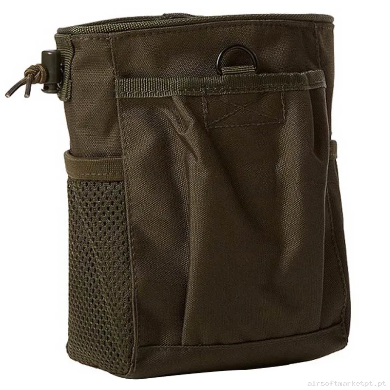 POUCH BOLSA DESCARGA C/BOLSILLOS MIL-TEC VERDE OD — Coletes & Rigs — Airsoft Market PT