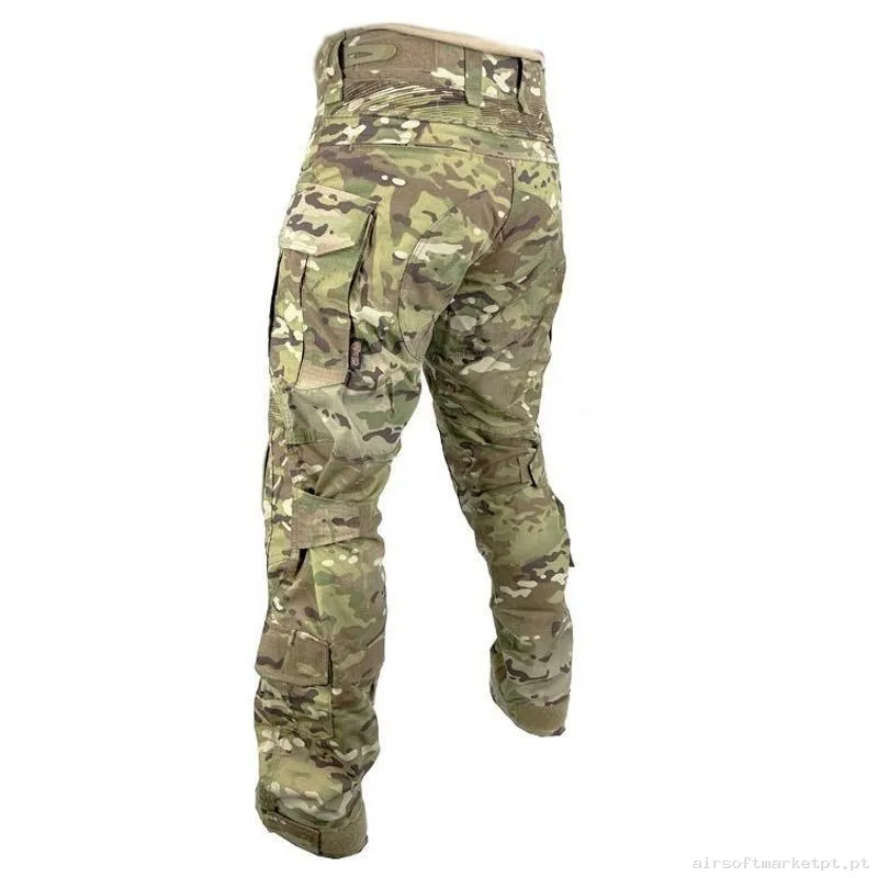 Pantalón Combate Conquer Dlx Multicam - M — Vestuário (Fardas) — Airsoft Market PT (foto 2)