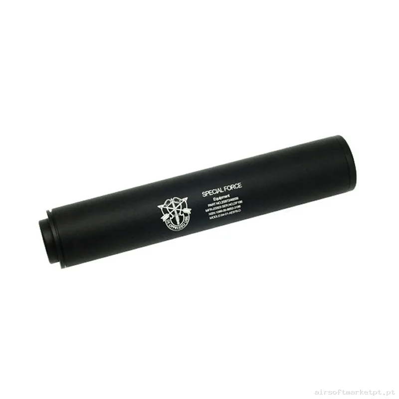 Externo Supressor Trazador Fma Tb582 Special Force Largo negro — Acessórios & Componentes — Airsoft Market PT