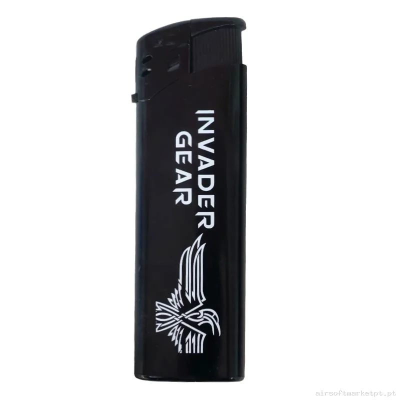 Isqueiro Invader Gear preto — Acessórios & Componentes — Airsoft Market PT