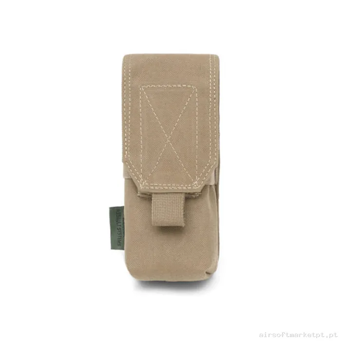 Pouch Magazine Pouch M4 Warrior Assault Single de Doble Capacidade 5.56 coyote tan — Coletes & Rigs — Airsoft Market PT