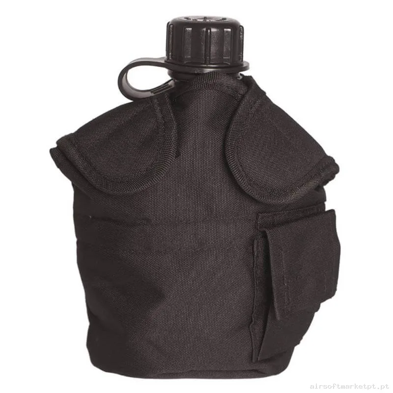 Pouch Porta Cantimplora Mil-Tec Us MOLLE negro — Outros — Airsoft Market PT