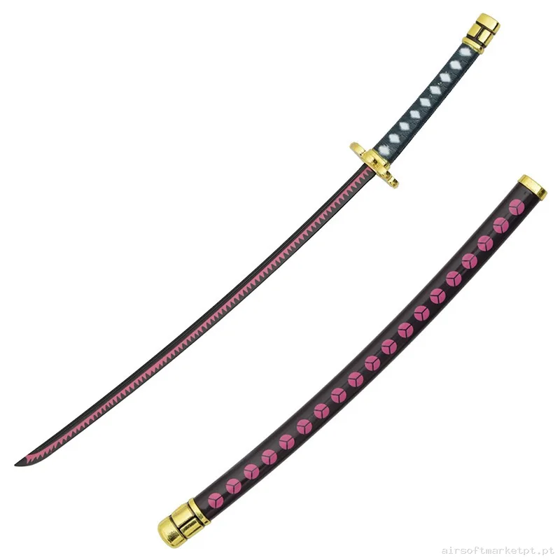 Katana Ornamental Mini Estilo One Piece Zskey11 (Com Suporte) — Ferramentas — Airsoft Market PT