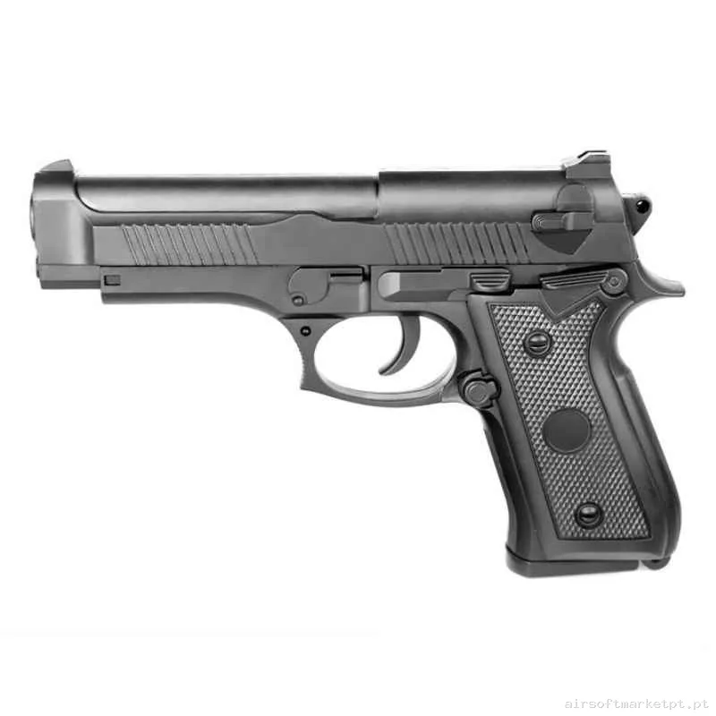 Réplica airsoft Mola Pistola Beretta Vigor No.v038 negra — Pistolas — Airsoft Market PT