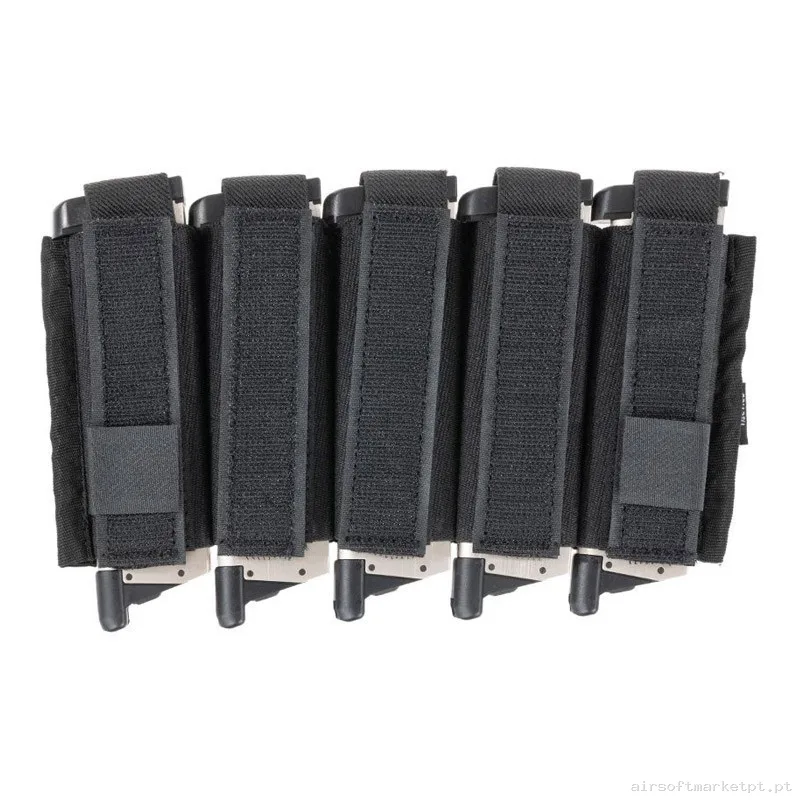 Pouch X5 Pistola Delta Tactics Speedsoft Negro — Coletes & Rigs — Airsoft Market PT (foto 3)