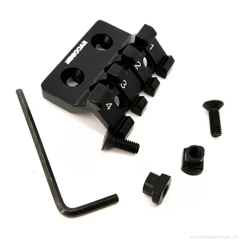 Montagem Externa Keymod/M-Lok Lateral Angular 45º Raccoon Rsa007 preto — Acessórios & Componentes — Airsoft Market PT