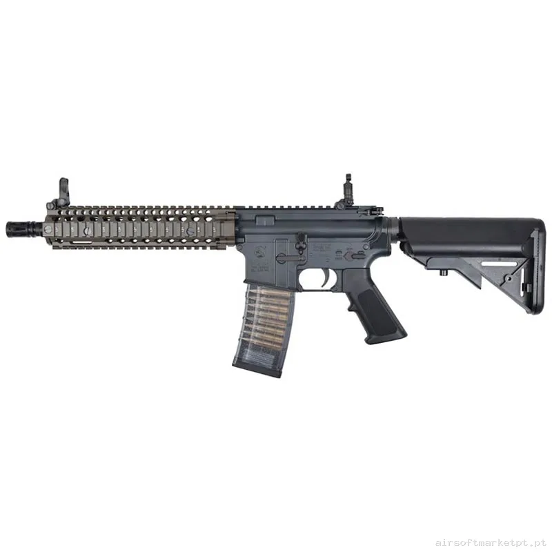 Réplica GBB M4 Cyma Colt M4A1 10.5" RIS negra/Tan — Rifles de Assalto (AR/M4/AK) — Airsoft Market PT