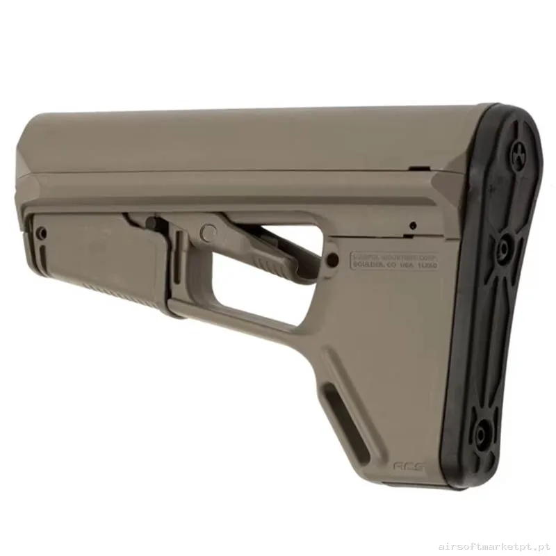 Externo Coronha Magpul Acs-L Carbine Stock Mil Spec Dark Earth — Acessórios & Componentes — Airsoft Market PT