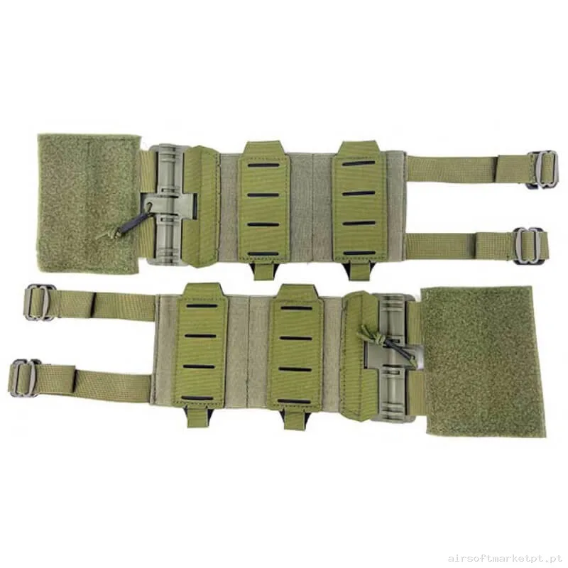 Cinturão tático Conquer Elástico verde od — Coletes & Rigs — Airsoft Market PT