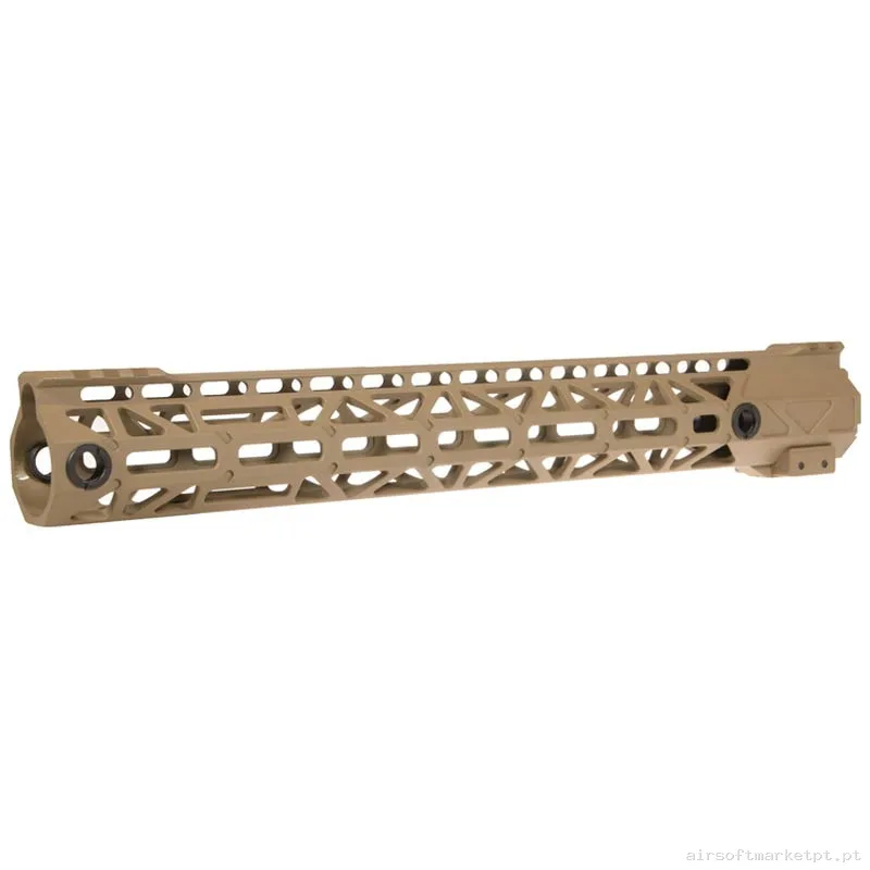 Externo Guardamão M-Lok Delta Armory Freya A24 14.3" tan — Acessórios & Componentes — Airsoft Market PT