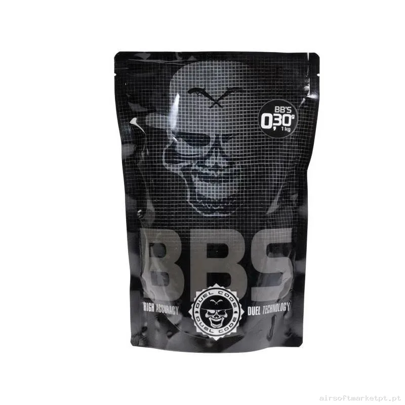 BOLAS DUEL CODE 0,30 G BLANCAS 1KG NO BIO — Munição (BBs) — Airsoft Market PT