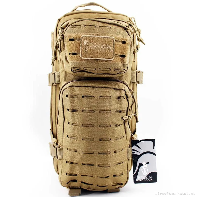 MOCHILA LÁSER INMORTAL WARRIOR 36L TAN — Sacos & Mochilas — Airsoft Market PT (foto 2)