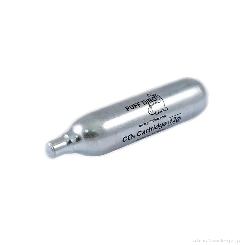 BOMBONA CO2 12 GRAMOS - MARCA PUFF DINO — Gás & CO2 — Airsoft Market PT
