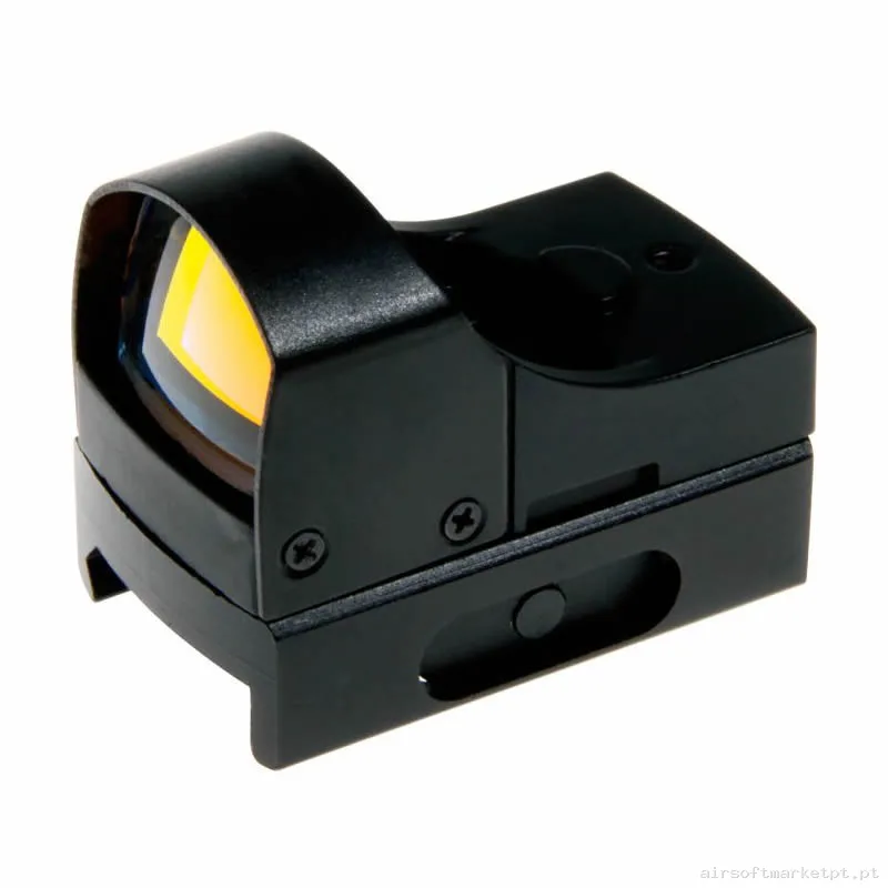 Mira Mini Ponto Vermelho W1 Duel Code preto — Miras & Ópticas — Airsoft Market PT