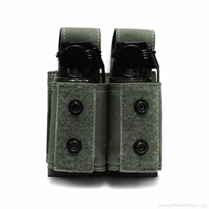 Pouch Portagranada 40mm Doble Warrior Assault verde od — Coletes & Rigs — Airsoft Market PT