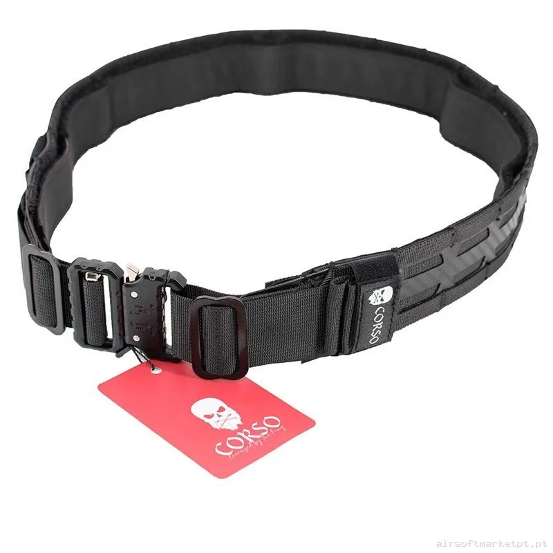 CEÑIDOR CORSO HOOK MOLLE MK3 NEGRO - S/M — Gear Táctico — Airsoft Market PT