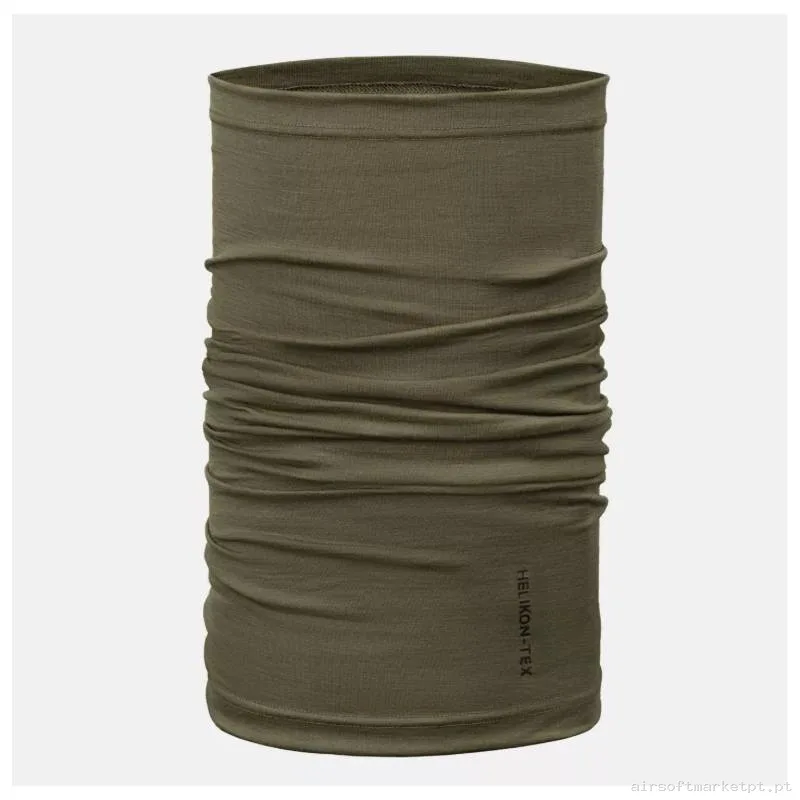 Braga Táctica Helikon-Tex Wrap Merino verde od — Proteção Ocular & Facial — Airsoft Market PT