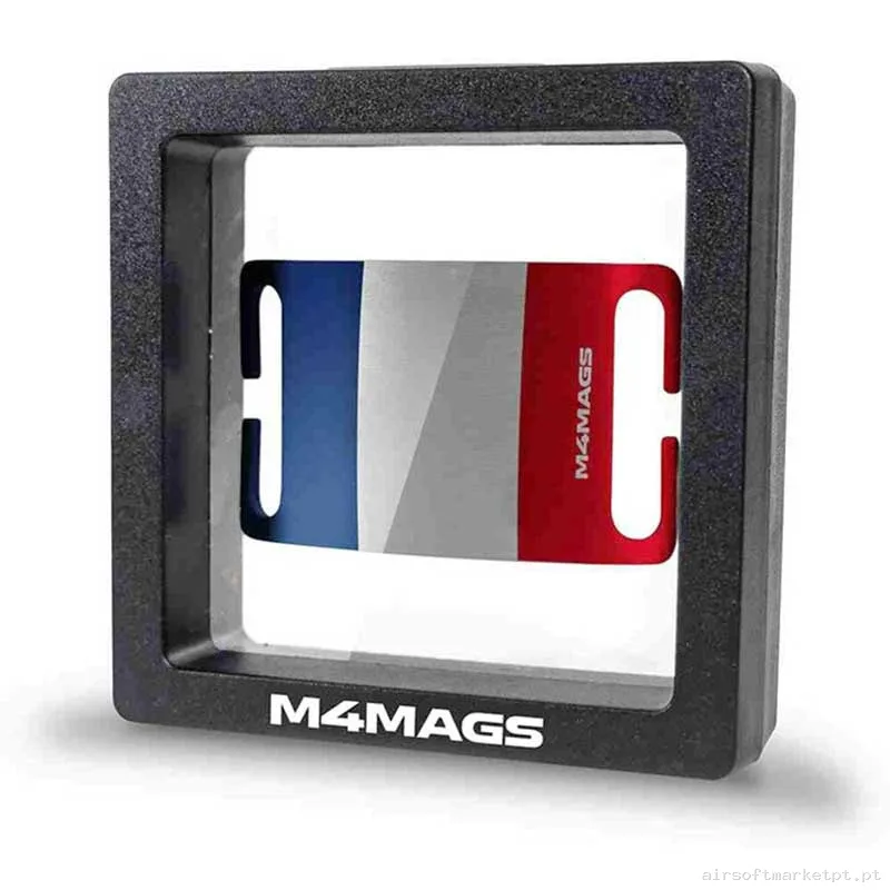 Charm MOLLE M4mags Bandeira França — Patches & Decoração — Airsoft Market PT