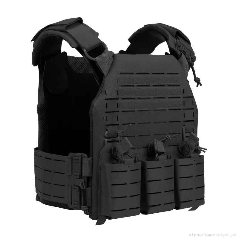 CHALECO SIXMM LLC NEGRO — Coletes & Rigs — Airsoft Market PT