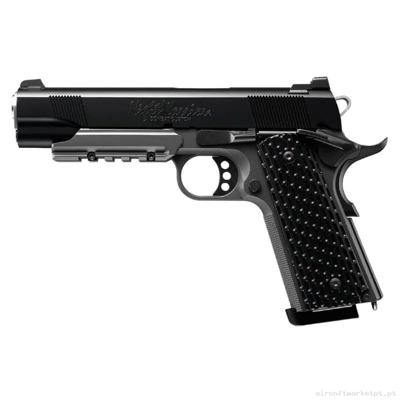 Réplica GBB Pistola 1911 Tokyo Marui Night Warrior preta — Pistolas — Airsoft Market PT