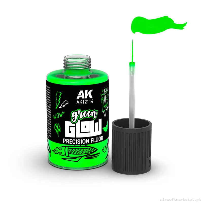 Green Glow Precision Fluor - AK — Outros — Airsoft Market PT (foto 2)