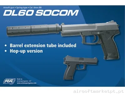 DL60 Socom ASG — Pistolas — Airsoft Market PT (foto 3)