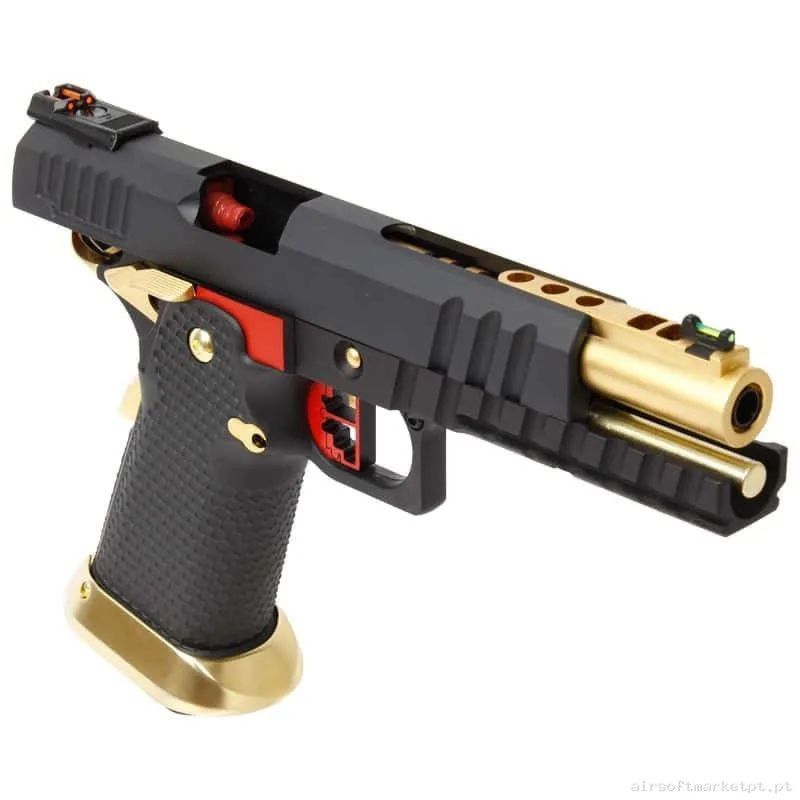Pistola Hi-capa Armorer Works Hx2032 Negra GBB Full Auto — Pistolas — Airsoft Market PT (foto 2)