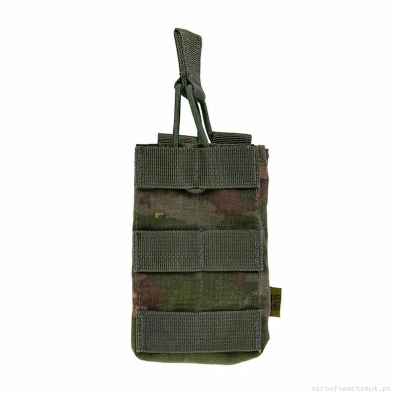 Pouch Magazine Pouch G36/Ak/M14/Sr25 Delta Tactics Open Top Boscoso Pixelado — Coletes & Rigs — Airsoft Market PT
