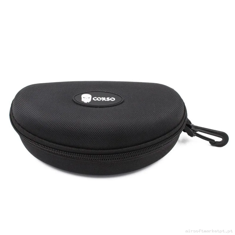 Gafa Corso Revenge Gunner con funda + 3 lentes intercambiables coyote — Proteção Ocular & Facial — Airsoft Market PT (foto 6)